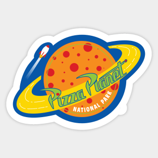 Pizza Planet National Park Sticker